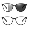 IEYELUUK 2 Pack Photochromic Reading Glasses Oval Blue Light Blocking