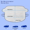 BLAZOR Car Windshield Cover, Windscreen Covers Frost Ice Snow Protector