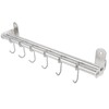 Wall Mounted Storage Shelves Pot Lid Rack Utensil Hanger Hook