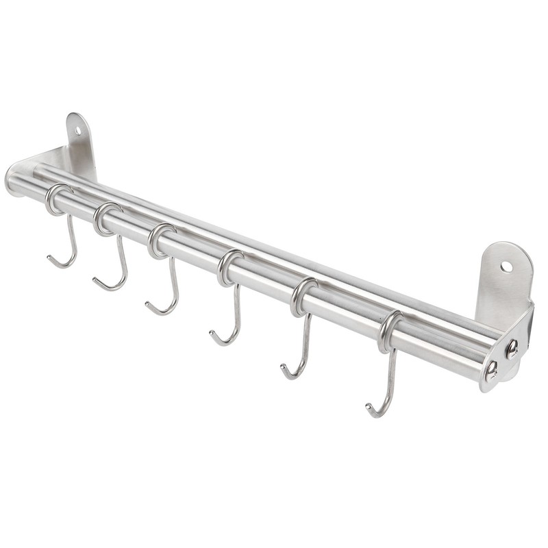 Wall Mounted Storage Shelves Pot Lid Rack Utensil Hanger Hook