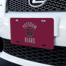 GRAPHICS & MORE State University of New York at Potsdam Bears Logo Novelty Metal Vanity Tag License Plate