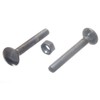 One Stop DIY 24 x Carriage Bolts & Nuts BZP Zinc Plated M8 x 60