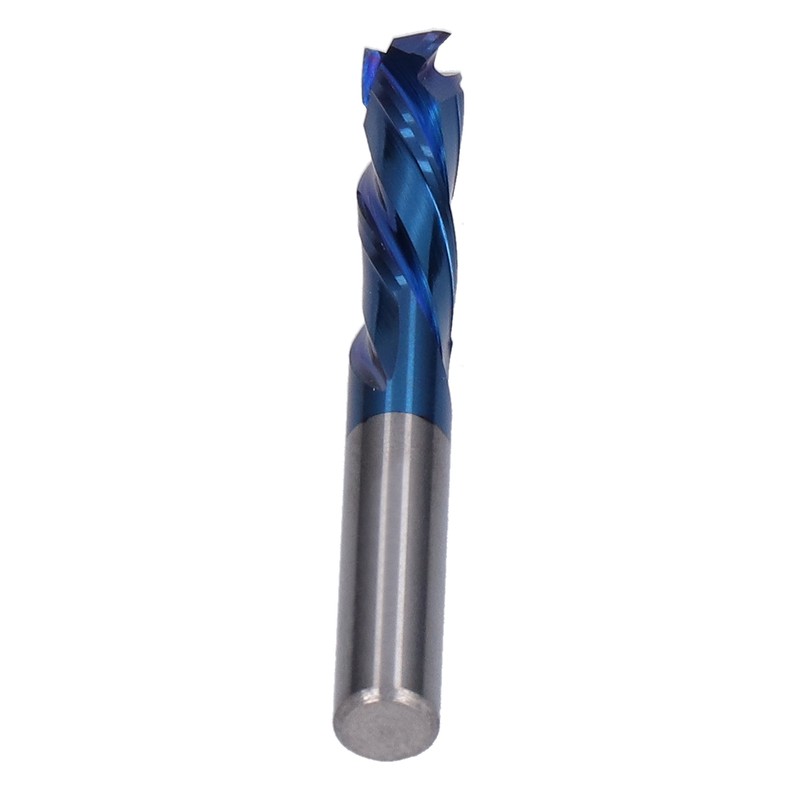 Milling Cutter CNC Spiral Router Bit 3 Flute Tungsten Steel