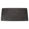 TRQ Front License Plate Bracket Black Compatible with 2018-2023 Land
