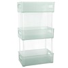 Acrylic Bathroom Storage Rack 3 Tiers Bathroom Counter Organizer Countertop