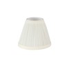 Aspen Creative 33121-2 Small Pleated Empire Shape Chandelier Clip-On Lamp
