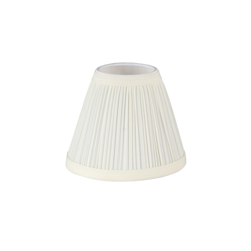 Aspen Creative 33121-2 Small Pleated Empire Shape Chandelier Clip-On Lamp