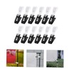 BESPORTBLE 40pcs Windproof Garden Flag Clips Holders for Securely Stopping
