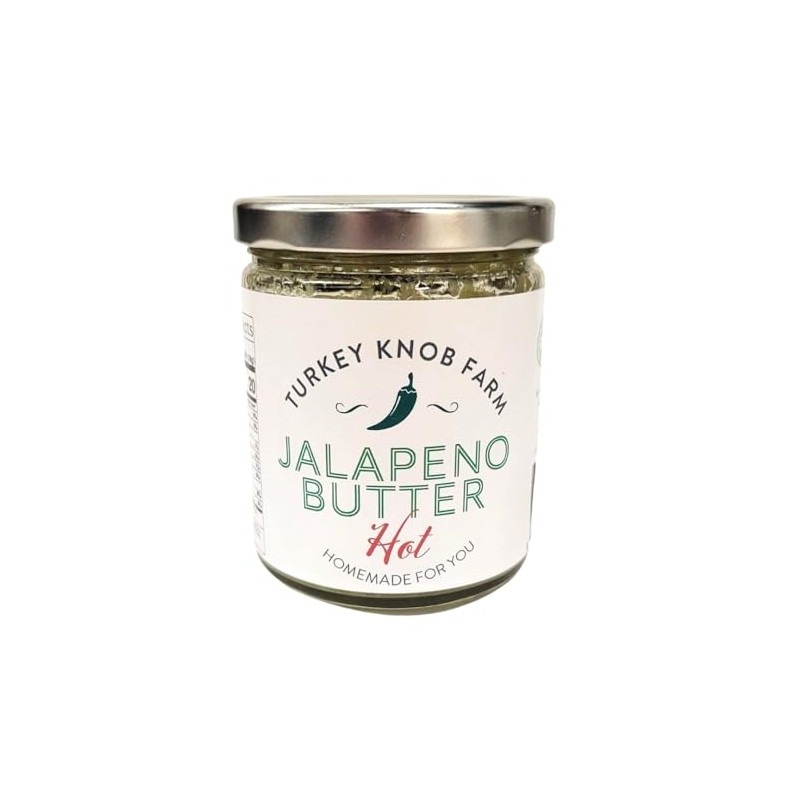 Generic Jalapeno Butter (HOT) - Turkey Knob Farm, 9oz (9oz,