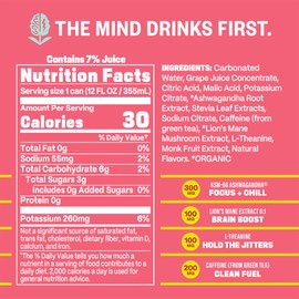 GYM WEED Athletic Focus Drink with KSM-66 Ashwagandha, Lion's Mane Mushroom, L-Theanine, 200mg Green Tea Caffeine with Natural Sweeteners Rainbow Sherbet Flavor, 12 Pack