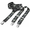 Glamexx24 Braces for Men with Pattern Robust Clips Y Shape
