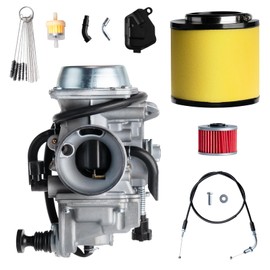 TRX300 Carburetor for Honda Fourtrax 300 TRX300FW 1993-2000, Fourtrax TRX 350 1986-1987, Foreman TRX400FW 4001997-2004, Foreman 450 TRX450FE/FM/S/ES 1998-2004, Rancher 350 TRX350 2000-2006