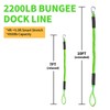 ZRSCHYG Anchor Boat Bungee Dock Lines for Jet Ski, 7ft