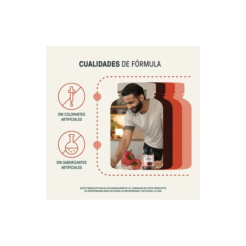 Omega 3 Aceite de Salmón y Vitamina E 360 Cápsulas