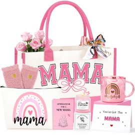 JSTUMB New Mom Gifts for Women After Birth, New Mom Care Package After Baby, Mama Essential Mommy Gift for First Time