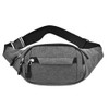 ROUGH FIT Bumbag Waist Bag, Multi-Pocket Fanny Pack 3-Zipper Pockets