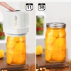 LOVE MOMENT Electric Mason Jar Vacuum Sealer Kit for Wide