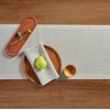 Solino Home Linen Table Runner 48 Inches - Narrow Stripe