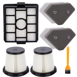 BU3523 BU3521 BU3120 HEPA Filter Replacement Compatible with Shark Clean Lightweight Cordless Stick Cleaner Handheld Vacuum Pre-Motor Auto-Empty System Filters Assembly Parts Accessories (8 Pack)