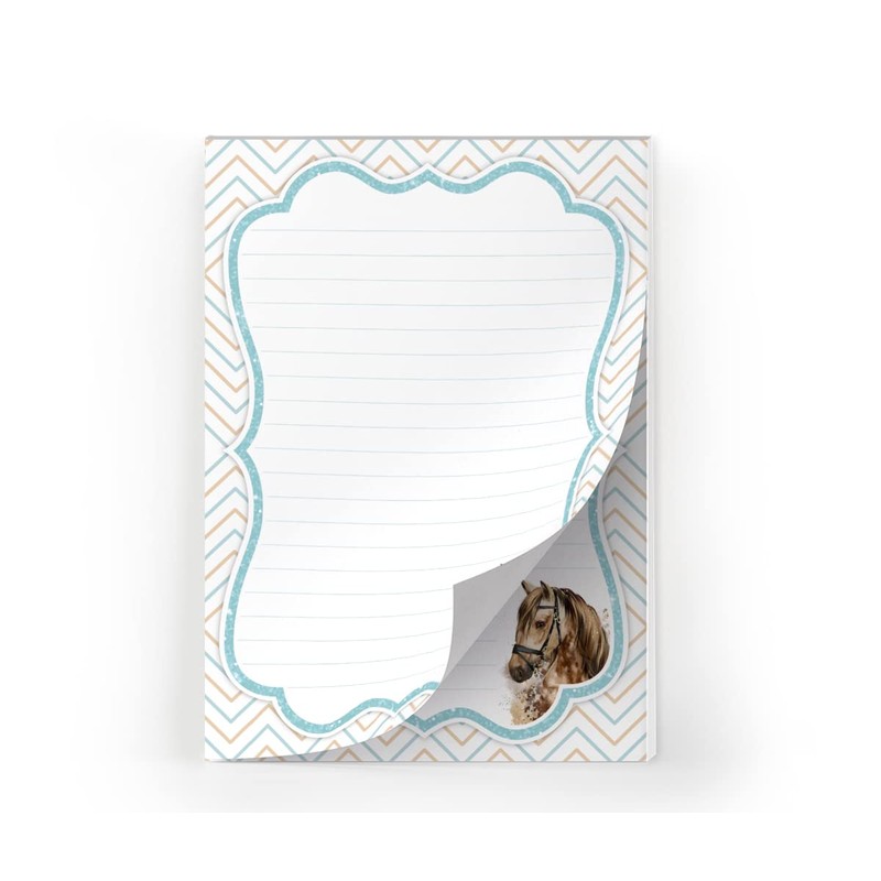 A5 Letter Pad with Envelopes Children's Horse for Girls (Pad