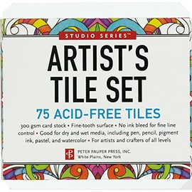 Studio Series Artist's Tiles: White (75 pack)