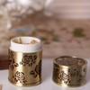 Toothpick Box Cotton Swab Holder Dual Use Retro Light Luxury
