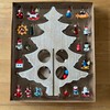Small Wooden Christmas Tree with Wooden Tree Hanger Height 25