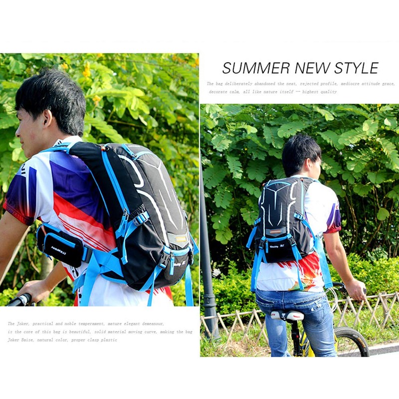 BWBIKE Bicycle Backpack, Cycling Backpack, 18L Waterproof Bicycle Backpack with