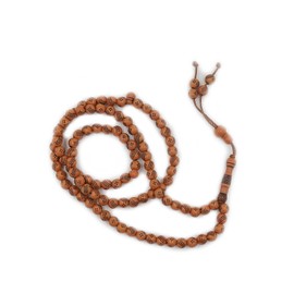 9mm Tasbih Prayer Beads Islamic Prayer Rosary Beads Muslim Islam Misbaha Tasbeeh Sibha 99 Prayer Beads Necklace Hand Bracelets (Light brown), free, Acrylic, No Gemstone