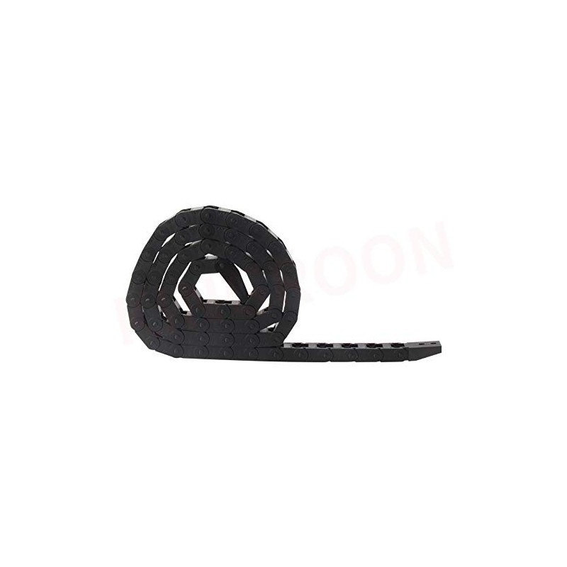 Cable Drag Chain, Black Flexible Drag Chain 1M Towline for