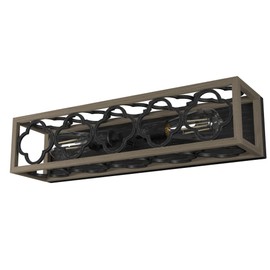 Hunter Fan Company 19946 Gablecrest Wall Sconce, French Oak