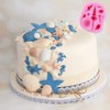 Marine Theme Fondant Silicone Mold Seashell Conch Mermaid Tail DIY