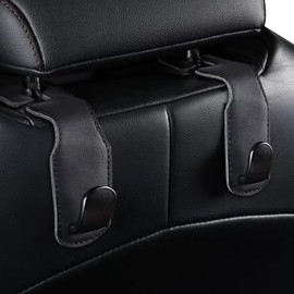 Car Seat Hook, Car Hook, Headrest Hook, Car Storage Hook, Load Capacity 66.1 lbs (30 kg), Luggage Hanging, Convenient Goods, Car Supplies, Car Storage, Car Accessories, Easy Installation, Set of 2