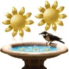 Otoolling 2 Pcs Bird Bath Copper Disk, Thick Reinforced Disc