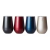 Rabbit 4 Vasos Con Tapa De Acero Inoxidable, 354 Ml,