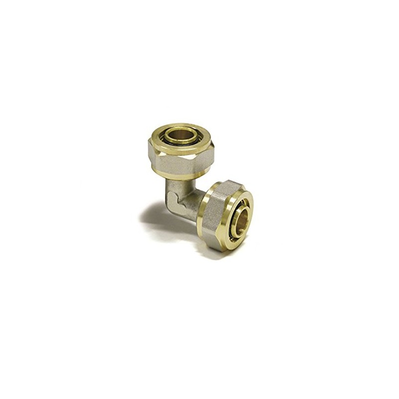 Elbow 16mm - 16mm Connector Compression for PERT-AL-PERT or PEX-AL-PEX