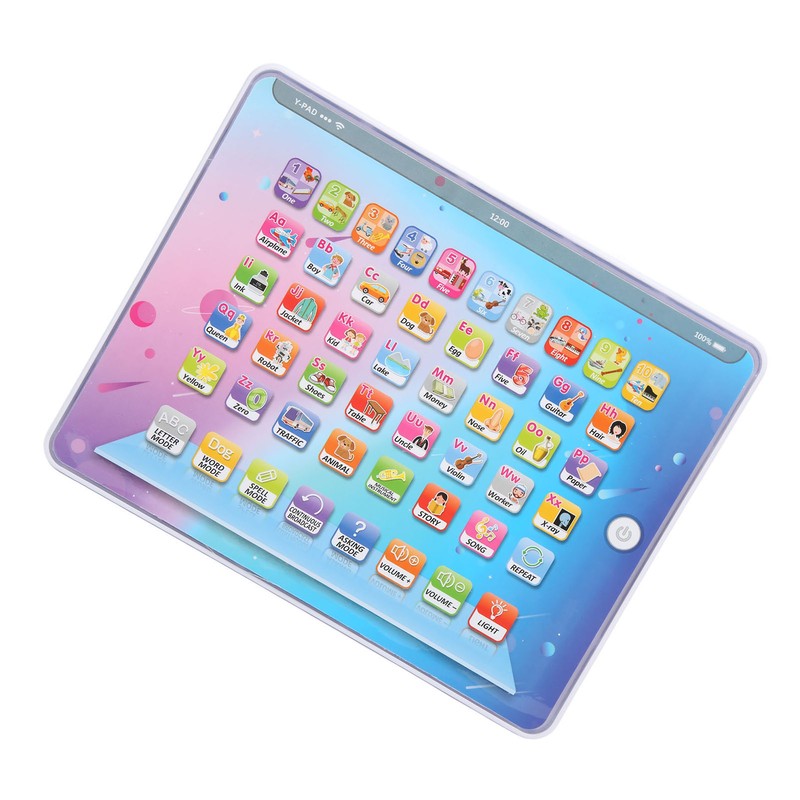 Kids Learning Tablet Full English Teaching Touch Voice Learning Tablet
