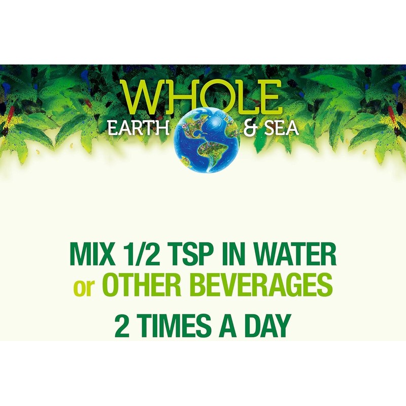 Natural Factors Whole Earth & Sea Pure Food Deep Ocean