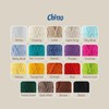 S SENSY Hilo de algodón suave Sensy Chino, 3.5 onzas,