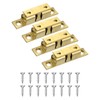 PATIKIL 50mm Double Ball Tension Roller Catch Latch, Solid Brass