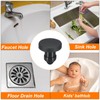 MECCANIXITY Silicone Snap in Locking Hole Plugs Rubber Panel Seal