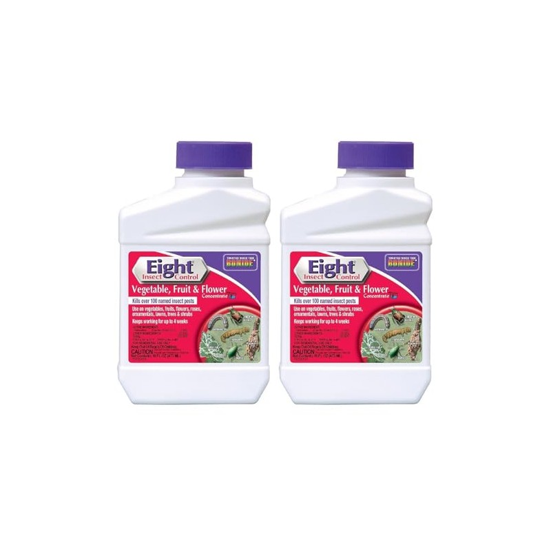 Bonide 442 Eight Insect Control, 16-Ounce, 2 Pack