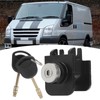 Bonnet Hood Lock Latch Complete Set W/2 Keys 4124287 Fit