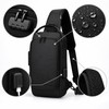 Anti-Theft Chest Bag with Combination Lock & USB Port –