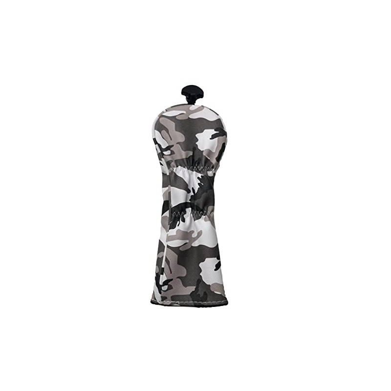 Utility Headcover Camouflage Pattern 4 Color Options Wood Cover (Gray)