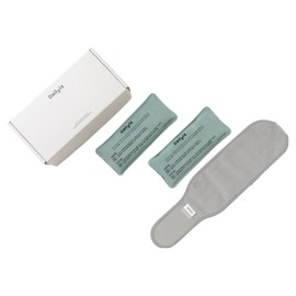 [국산] 치과의사 개발 턱관절 찜질팩 데일리이즈 핫팩 효도선물 온열 냉온찜질팩 그레이 [Korean-made] Dentist Developed Jaw Joint Heating Pack Daily Ease Hot Pack Gift for Parents Warm Cold Compress Gray