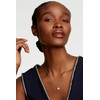 Ted Baker Sebille Sparkle Dot Pendant Necklace For Women (Silver