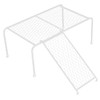 Totority 1set Chicken Platform with Climbing Ladder Mesh Shelf for