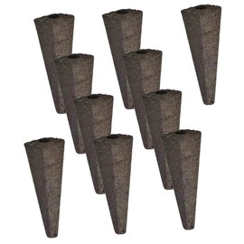 Totority 10Pcs Hydroponic Planting Sponges Soilless Grow Sponges for Germination for Vegetable and Flower Seedlings Stable Growth Compatible with Various Seeds