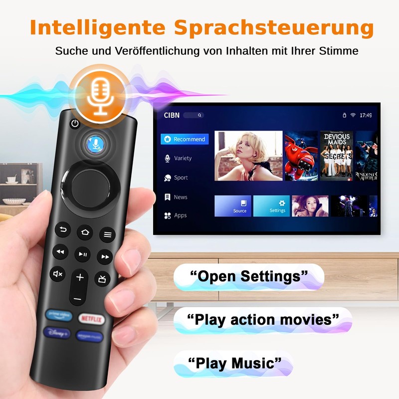 Replacement Voice Remote Control (3 Gen)